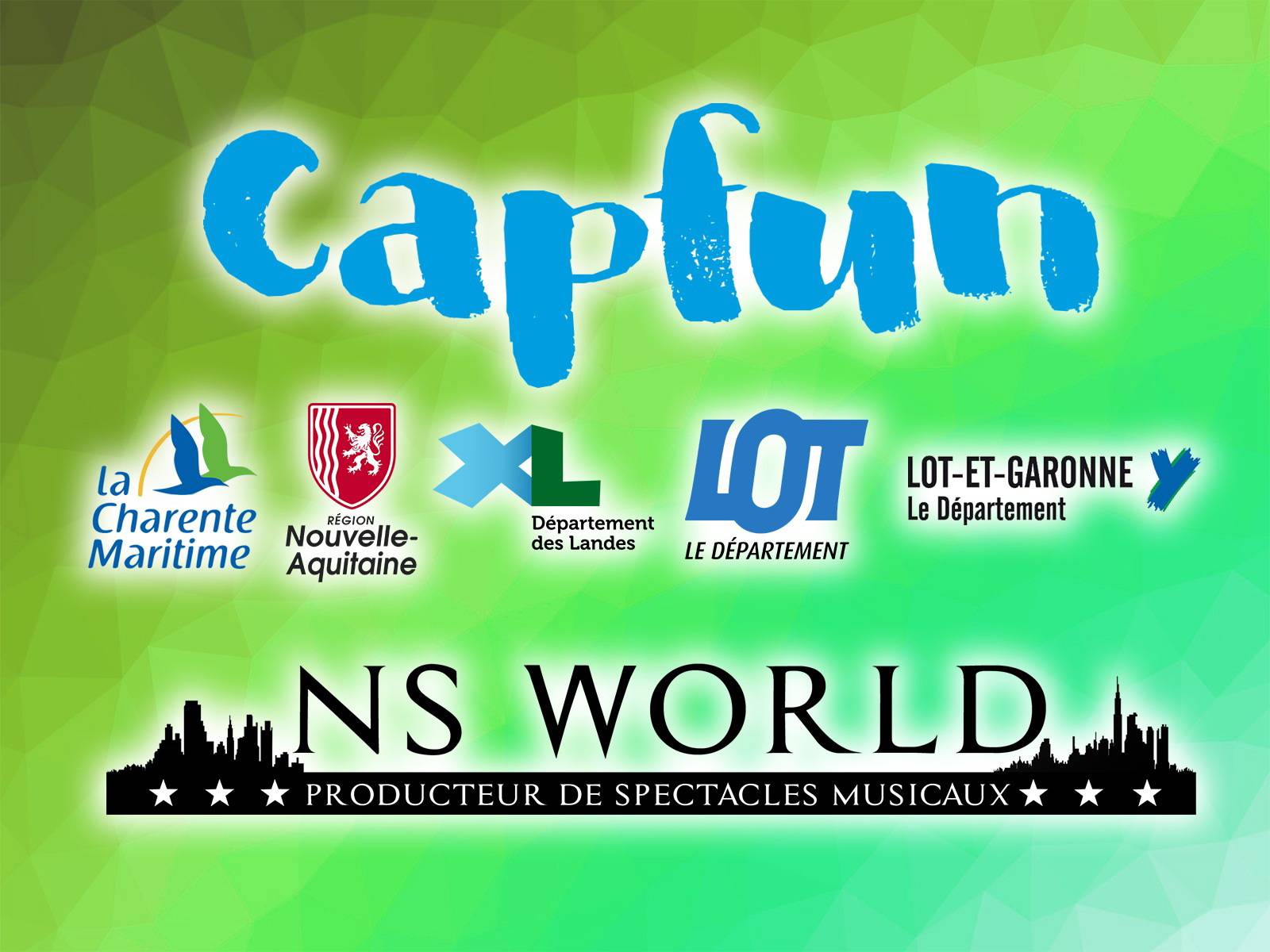 les Campings Des spectacles remplis de magies pour les campings et centres de vacances du Capfun des régions d' Aquitaine, de Midi Pyrénées, et de Poitou Charentes.