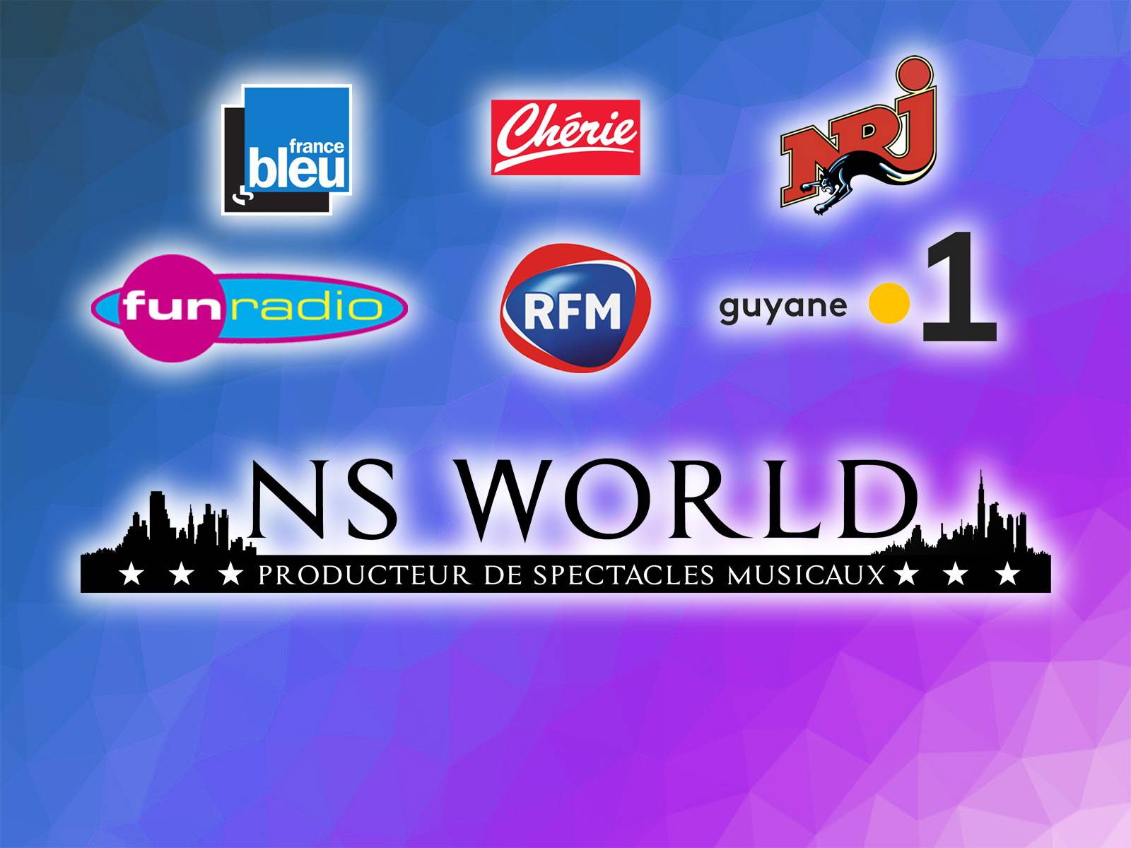 Des spectacles de qualités pour vos fêtes de fin d'année: Ns World sur les ondes radios