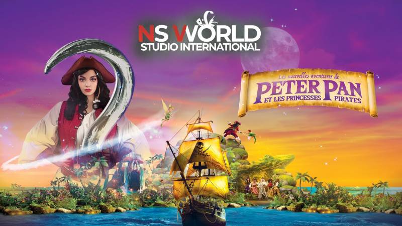 Les nouvelles aventures de Peter pan et les princesses pirates